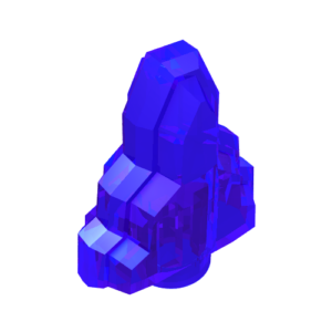 10178 - Rock 1 x 2 Crystal Stepped