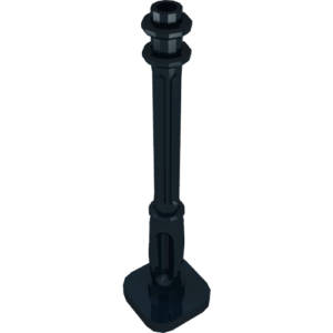 11062 - Support 2 x 2 x 7 Lamp Post, 4 Base Flutes