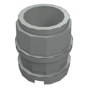 2489 - Container, Barrel 2 x 2 x 2