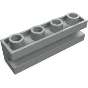 2653 - Brick, Modified 1 x 4 with Channel