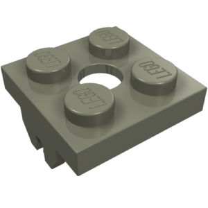 30159 - Magnet Holder Plate 2 x 2 Bottom with Hole