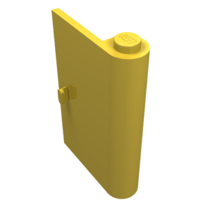 3192a - Door 1 x 3 x 3 Right with Thin Handle