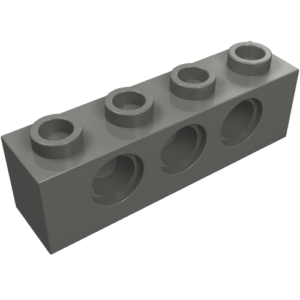 3701 - Technic, Brick 1 x 4 with Holes