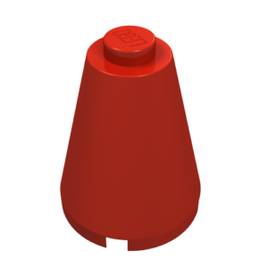 3942a - Cone 2 x 2 x 2 - Solid Stud