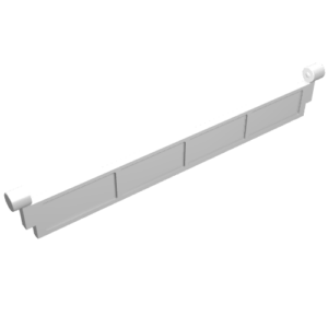 4219 - Garage Roller Door End Section with Handle