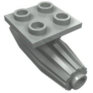 4229 - Engine, Strakes, 2 x 2 Thin Top Plate