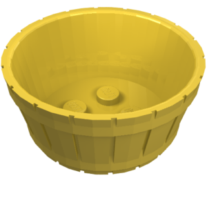 4424 - Container, Barrel Half Large