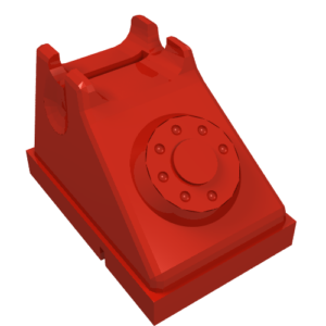 4610 - Fabuland Utensil Telephone - Base