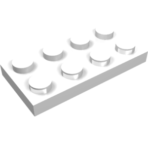 4757 - Electric Plate 2 x 4 with Contacts