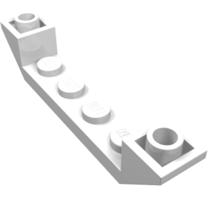 52501 - Slope, Inverted 45 6 x 1 Double with 1 x 4 Cutout