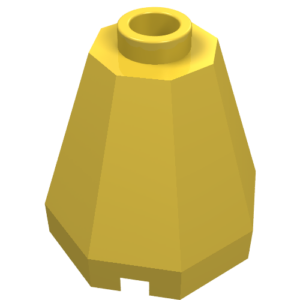 6039 - Cone 2 x 2 x 1 2/3 Octagonal