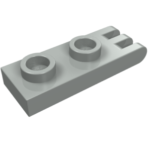 4275b - Hinge Plate 1 x 2 with 3 Fingers on End - Hollow Studs