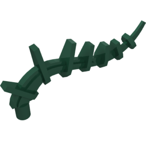 55236 - Plant Vine Seaweed / Appendage Spiked / Bionicle Spine