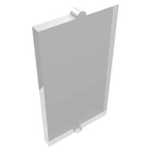 60602 - Glass for Window 1 x 2 x 3 Flat Front