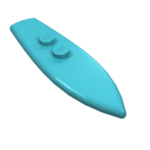 90397 - Minifigure, Utensil Surfboard Standard