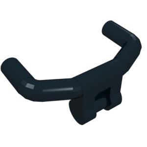 98397 - Minifigure, Utensil Handlebars with Angular Handles