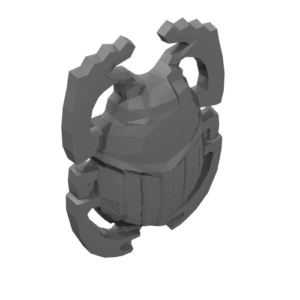 93251 - Minifigure, Shield Scarab