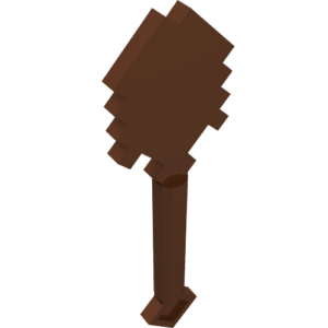 18791 - Minifigure, Utensil Shovel Pixelated (Minecraft)