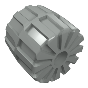 2593 - Wheel Hard Plastic Medium (35mm D. x 31mm)