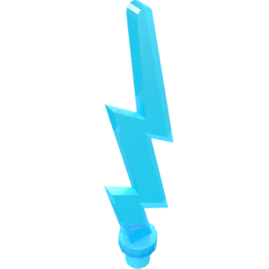 27256 - Wave Angular Single with Bar End (Lightning Bolt)